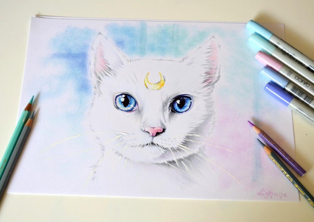Artemis from Sailor Moon by Lighane on DeviantArt
