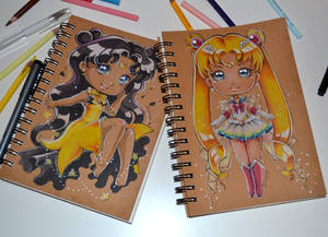 Sailor Moon Sketchbooks