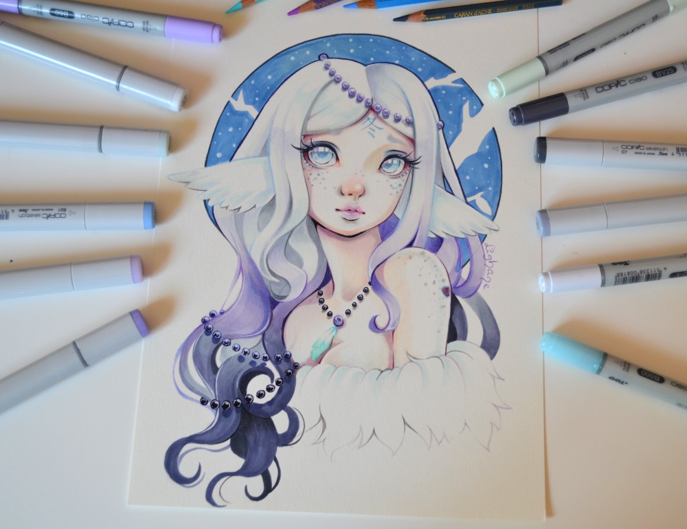 Fuyu - The Goddess of Winter by Lighane