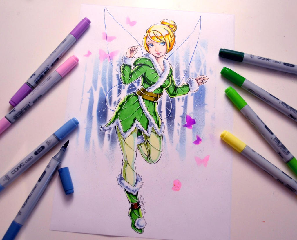 Winter Wonder Tinkerbell by Lighane