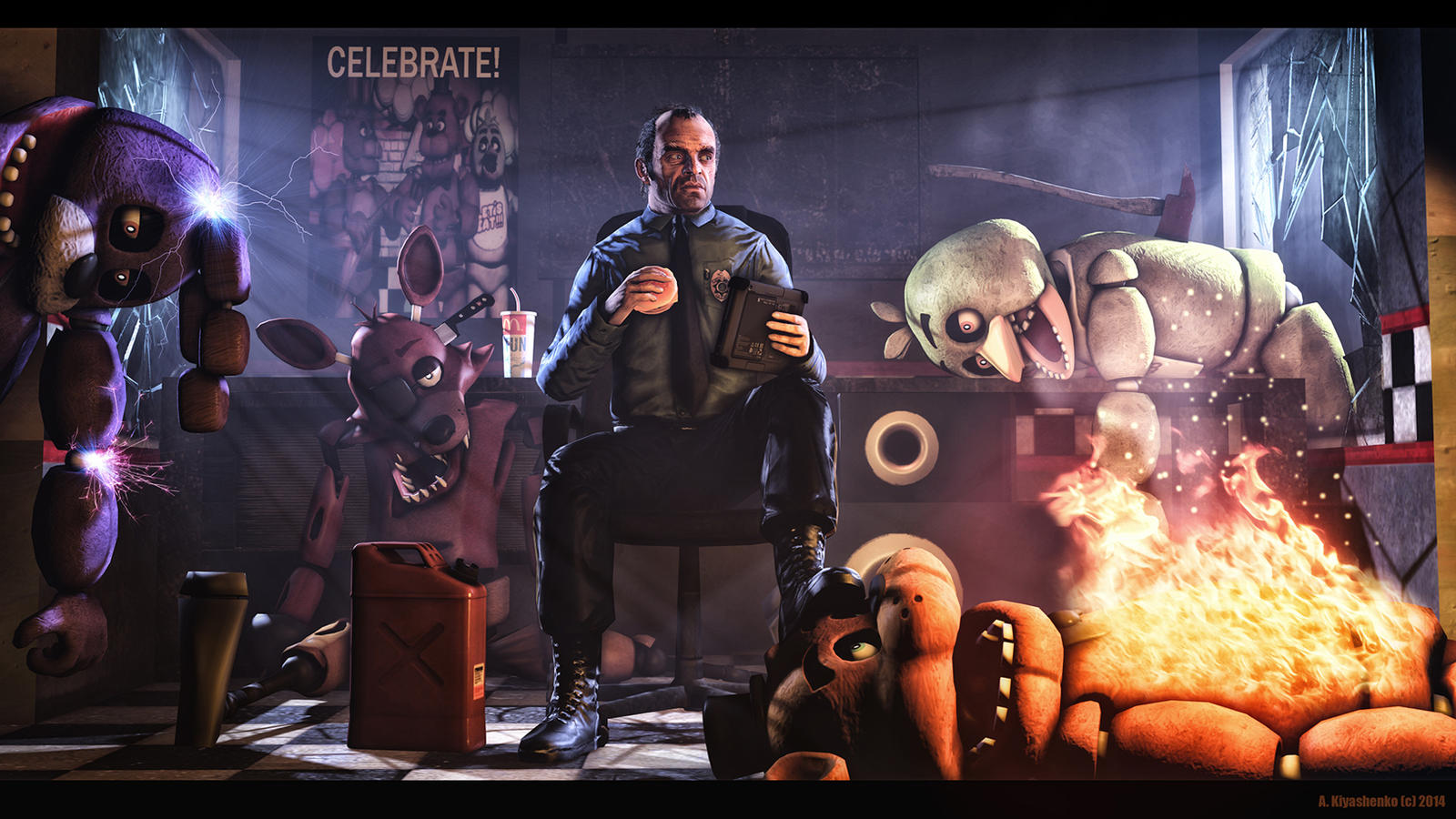 Five Nights With Trevor By Rokatinsky On Deviantart Five Nights With Trevor By Rokatinsky On Deviantart