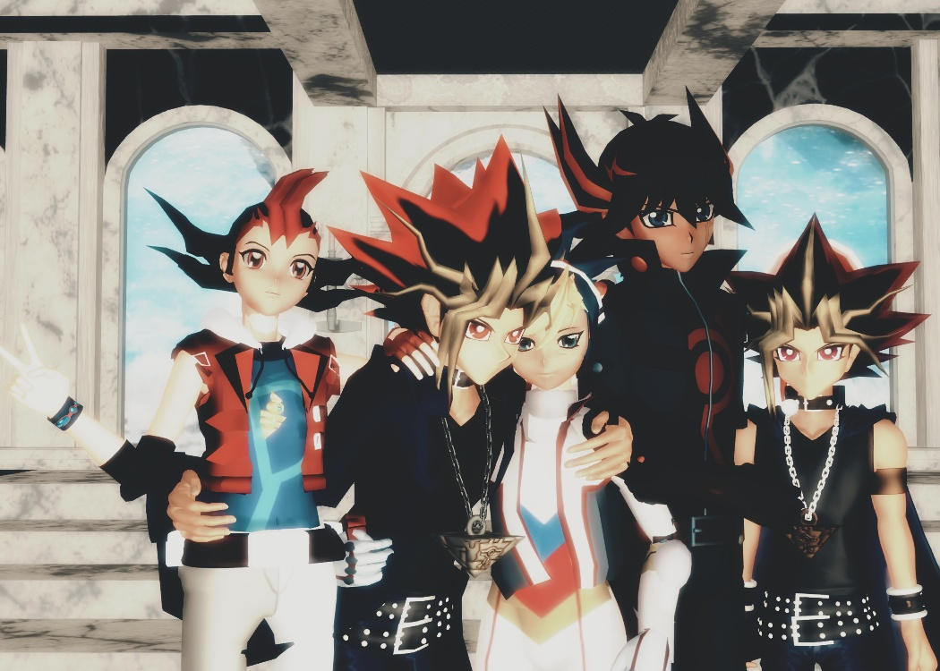 MMD Yu-Gi-Oh! So Yami Friends Picture by nekoyami2 on DeviantArt