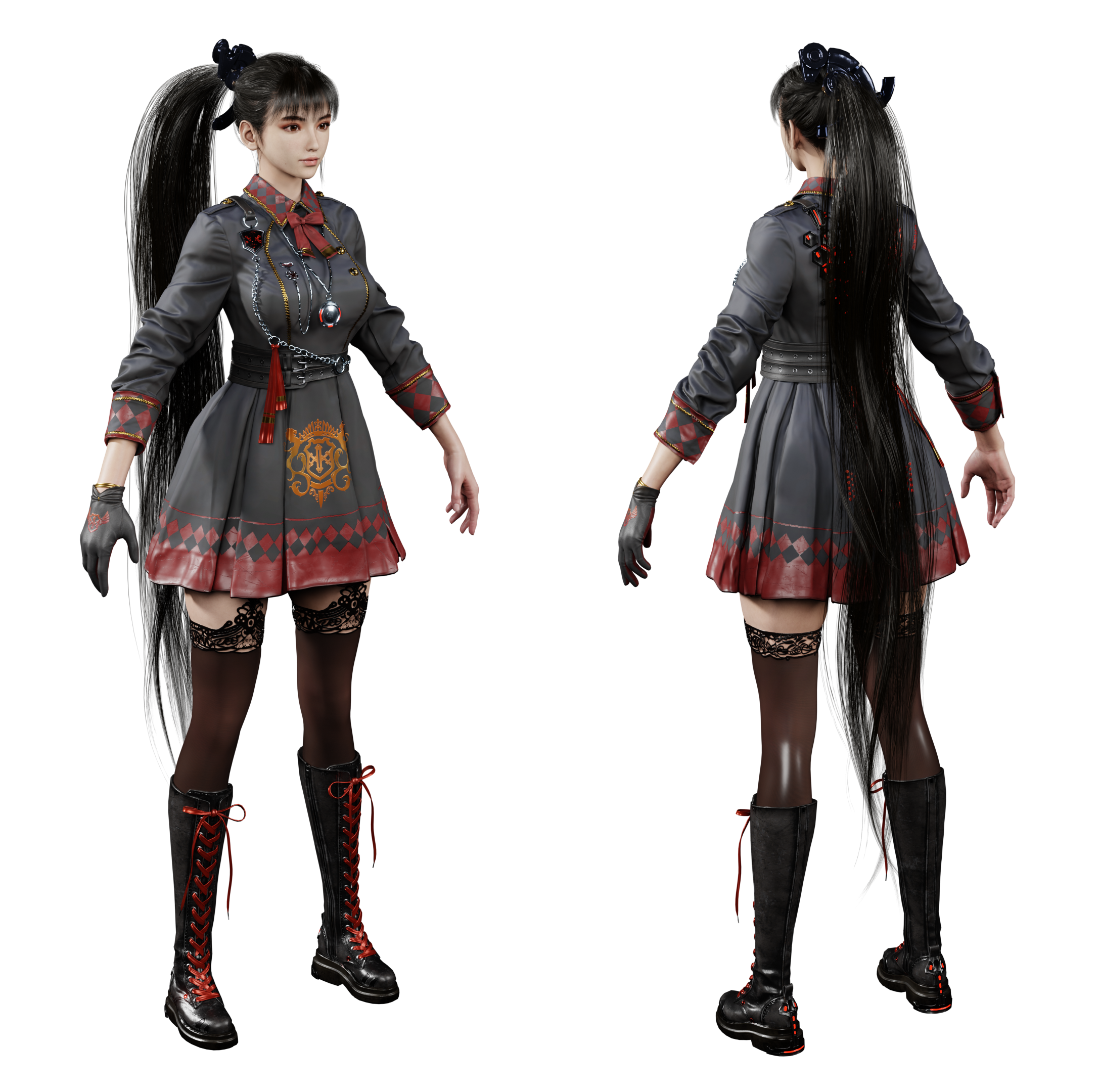 Stellar Blade - Eve - Black Full Dress by GeneralCreations on DeviantArt Stellar Blade - Eve - Black Full Dress by GeneralCreations on DeviantArt