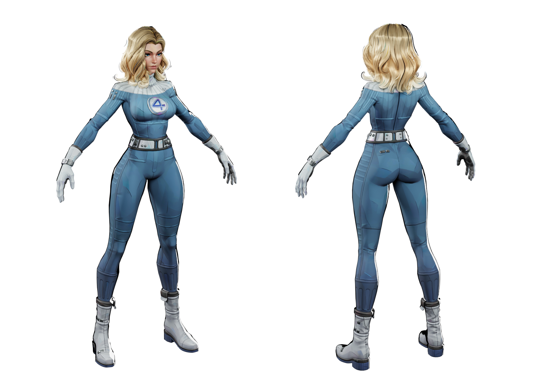 Marvel Rivals - Invisible Woman - First Steps by GeneralCreations on ...