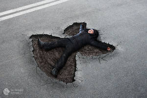 Asphalt Angel by Pr3t3nd3r Asphalt Angel by Pr3t3nd3r