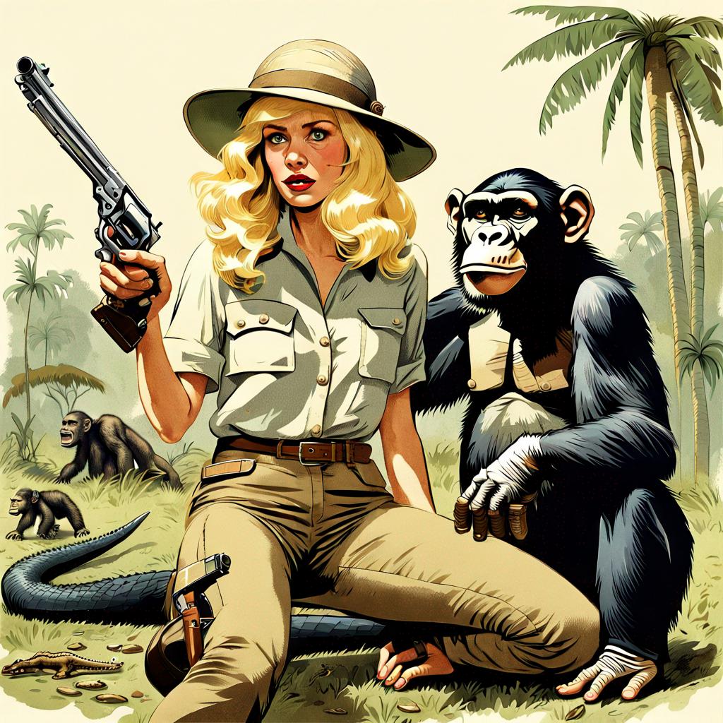 Pretty Explorers Female Explorer 5 by zhez4 on DeviantArt