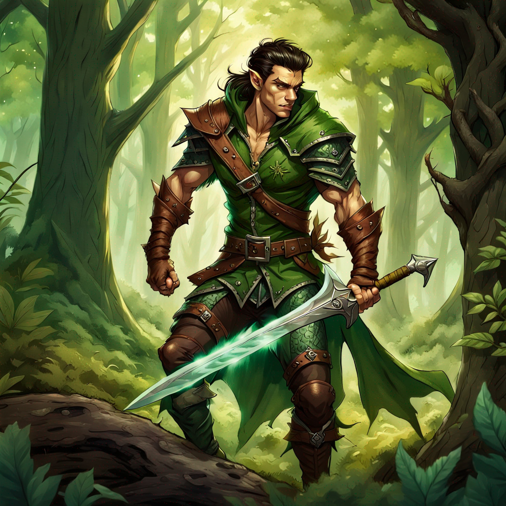 Elf Work Men Male Wood Elf 1 by zhez4 on DeviantArt