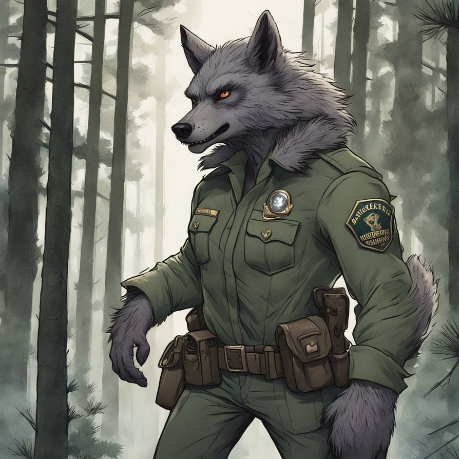 National Park Service Werewolf Ranger 5 by zhez4 on DeviantArt