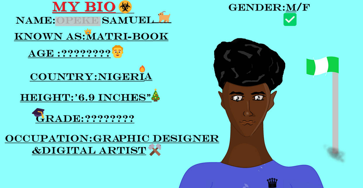 Bio Deviantart My Bio Ask Me Directly For Other Things by matriBook on DeviantArt