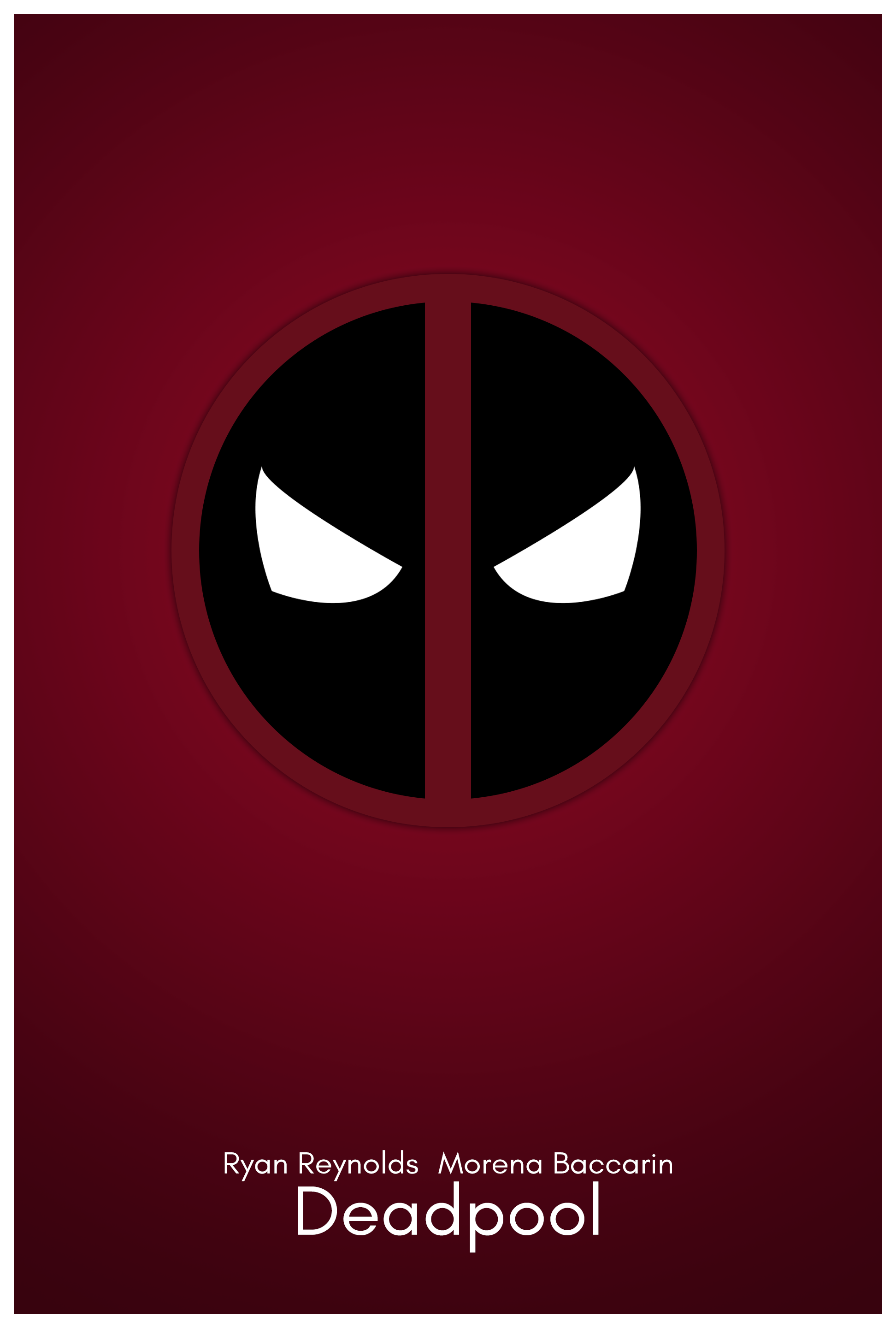 Deadpool - Minimalist Poster by FriendlySupernova on DeviantArt