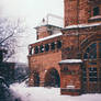 Old snowy street III