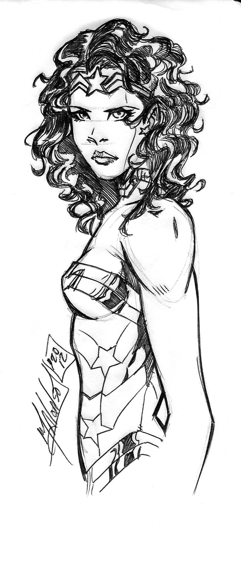 Wonder Woman sketch