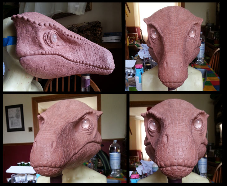 Authentic Raptor Face Raptor Head Sculpt by CuriousCreatures on DeviantArt