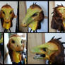 Pyroraptor Head