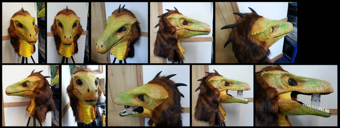 Pyroraptor Head