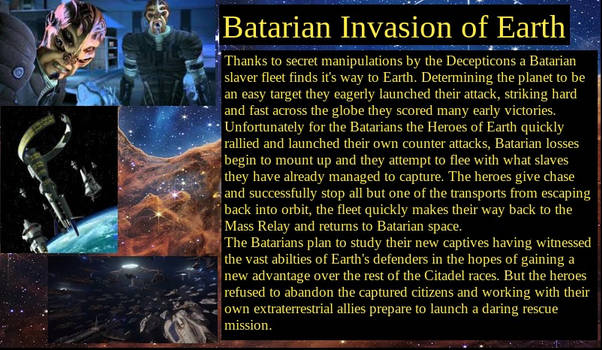 Batarian Invasion Of Earth