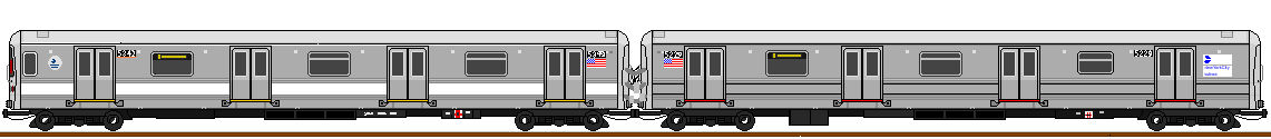 Mta R46 Draw R44 New York MTA NYCT Carbon and Stnless steel by BurlingtonERSC on ...