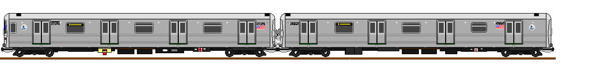 R46 New York Subway with R44 parts by BurlingtonERSC on DeviantArt