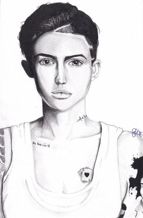 Ruby Rose Potrait By AlexCreazy On DeviantArt