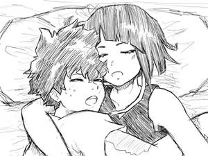 sleeping hug   izujirou