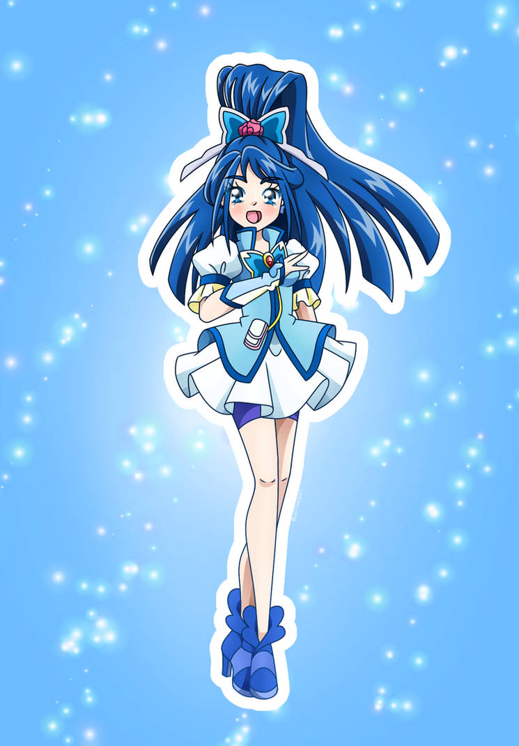 Cure Aqua by Chise-Chiba on DeviantArt