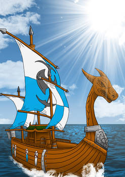 Ship from the realm of Alsius