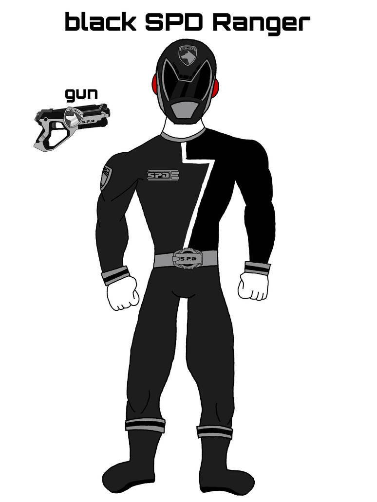 Spd Gray Ranger black spd ranger by filmingnut2003 on DeviantArt