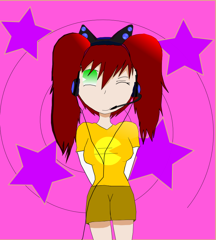 Chica Gamer by audrevil on DeviantArt