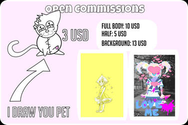 Open Commissions!