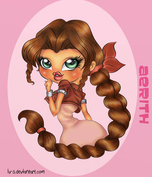 Lu's Aerith Fanart