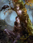 Tree boy by VivienKa