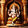 A render of the Ancient and Clever Lord Ganesha
