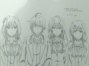 Oregairu Drawing!