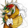 Mario- R. Bowser with colour