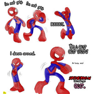 Spiderman MAKES YOU GAY