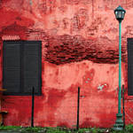 red wall composition by imajiku