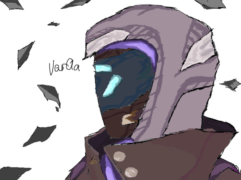Ana Drawing Colour Original by VerCla on DeviantArt