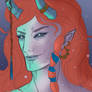 (Gods Are Real) JTTN Loki (Portrait) (Sep 26 WIP)