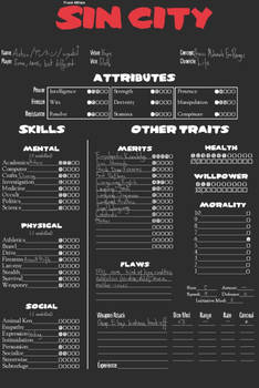 WoD Character Sheet 2