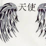 On Angel wings