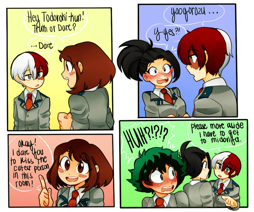 Tododeku Truth Or Dare by NatNatDraws on DeviantArt