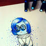 sadness marker drawing