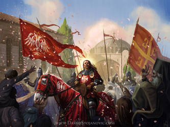 Triumph in Constantinople by Darko-Stojanovic-Art