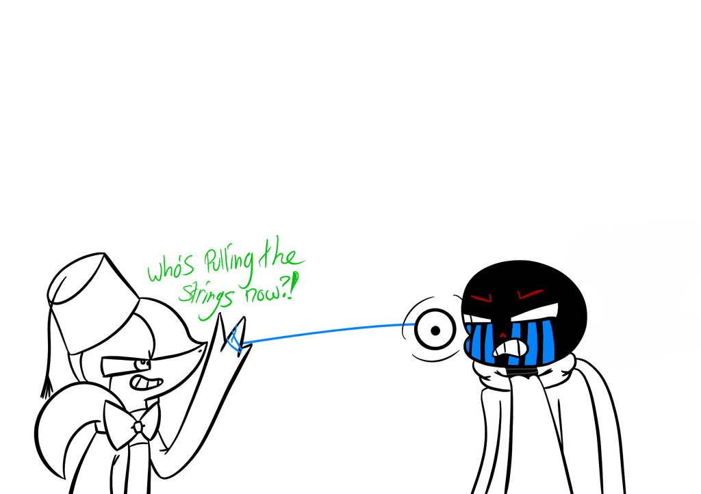 Pulling the strings by ArtisticSnivy on DeviantArt