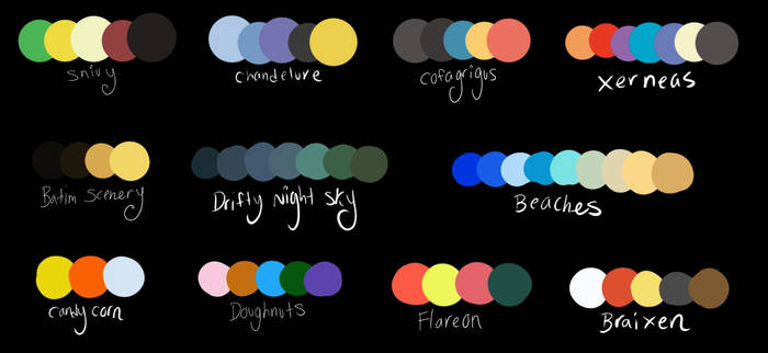 Color palette party