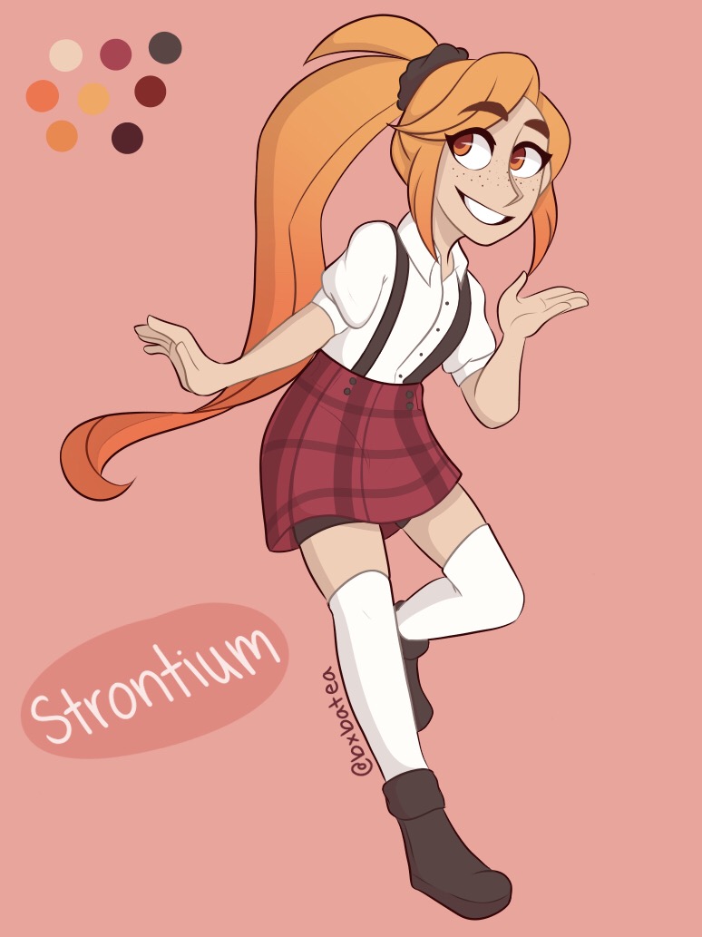 Element OC - Strontium (reupload) by bxbamilktea on DeviantArt