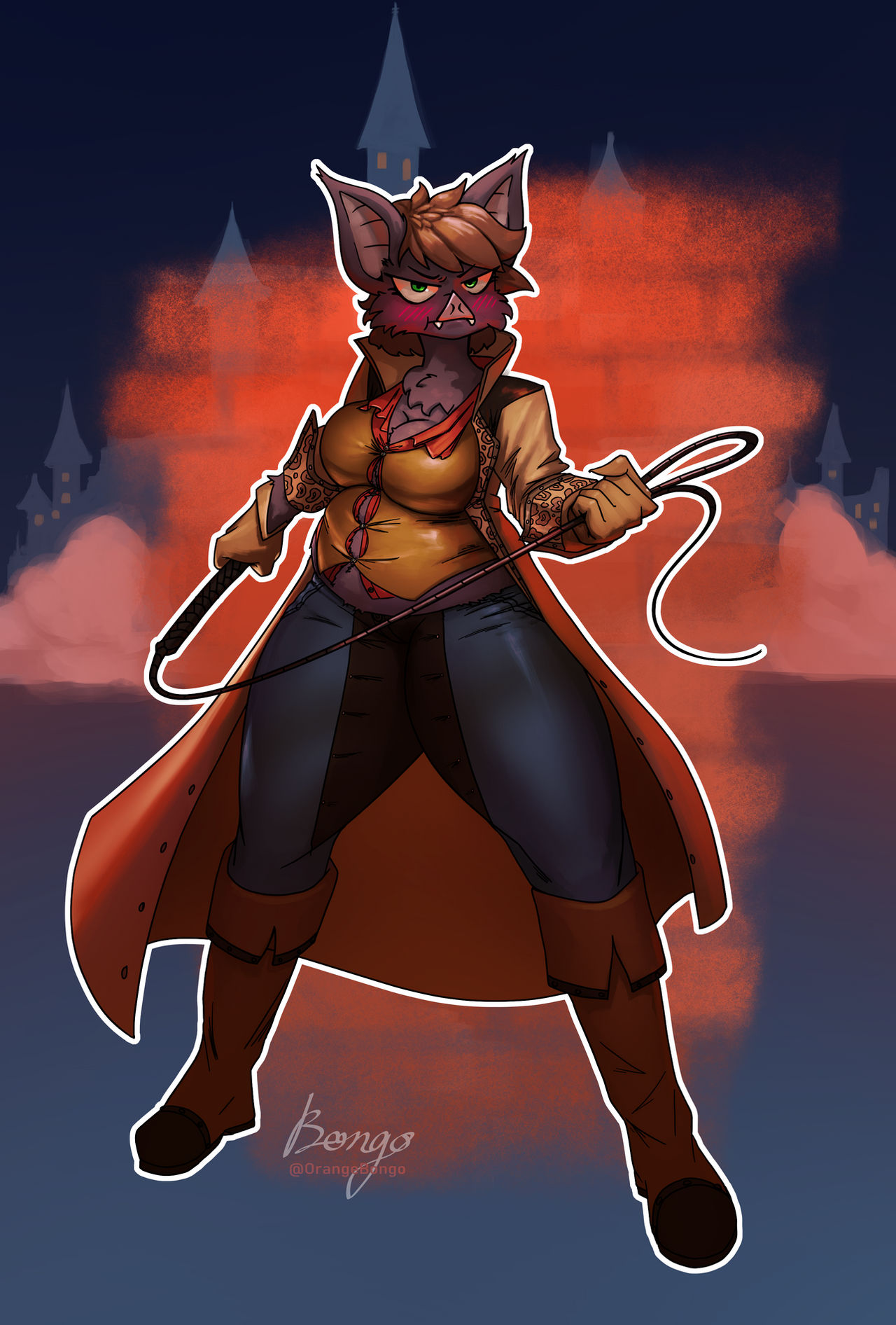Dagby Deviantart (Comm) Dagny the Vampire Hunter by OrangeBongoArt on DeviantArt
