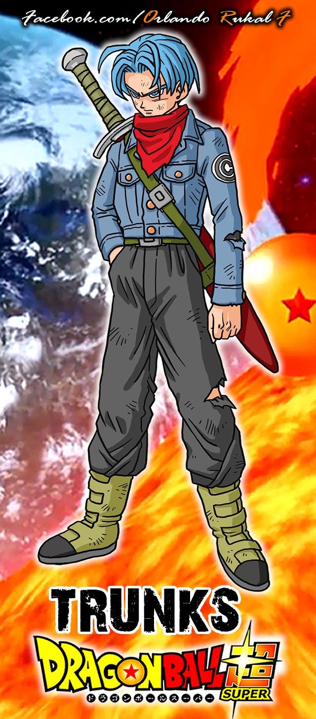 Trunks del Futuro  Dragon ball super, Dragon ball, Dragon ball z