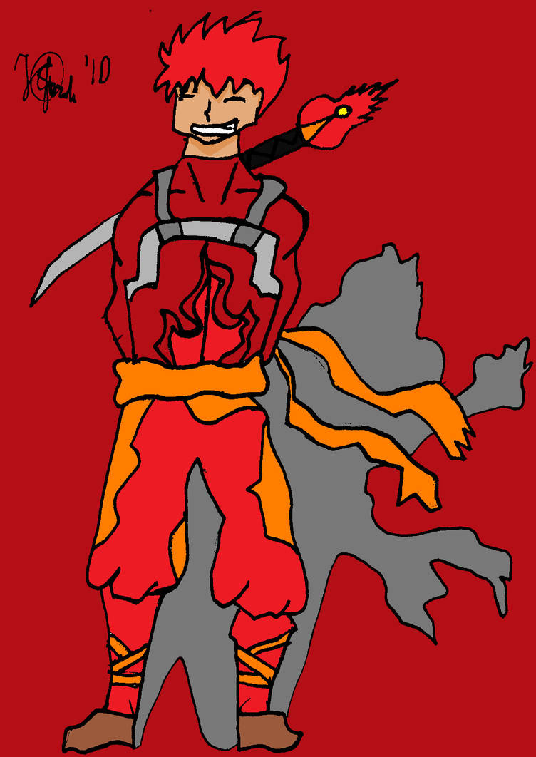 Red-Head Samurai by jiriaya on DeviantArt