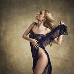 Rachelle in Purple Lace by Fox2006 Rachelle in Purple Lace by Fox2006